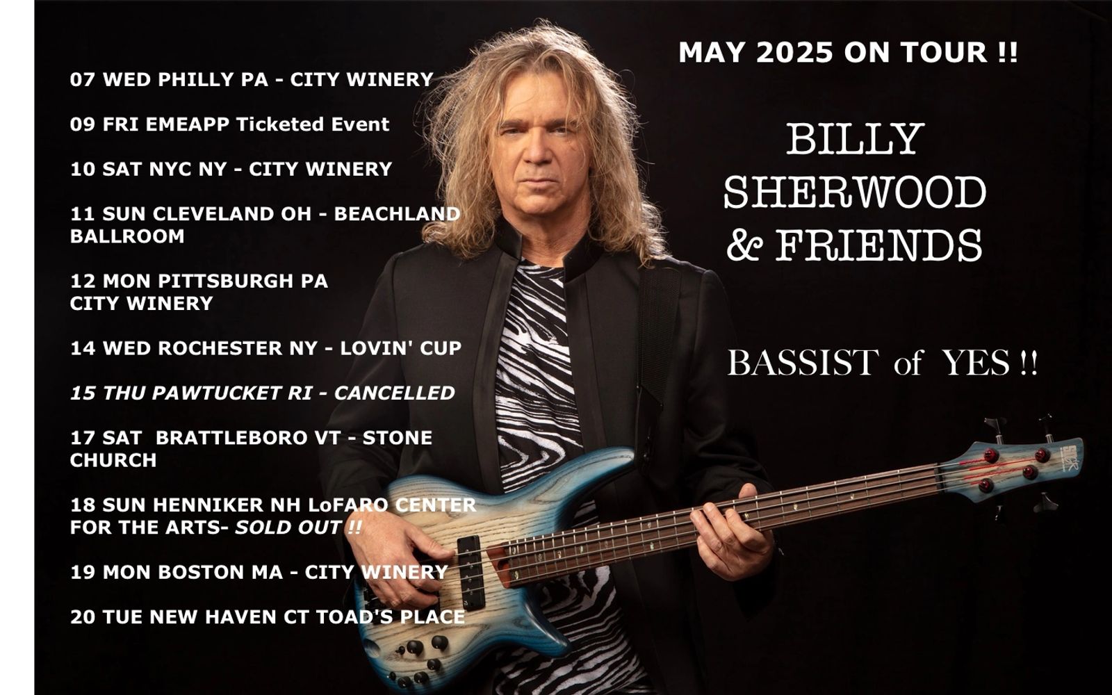 Billy Sherwood Music